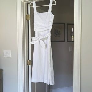 Veronica Beard white sun dress.  Size 6